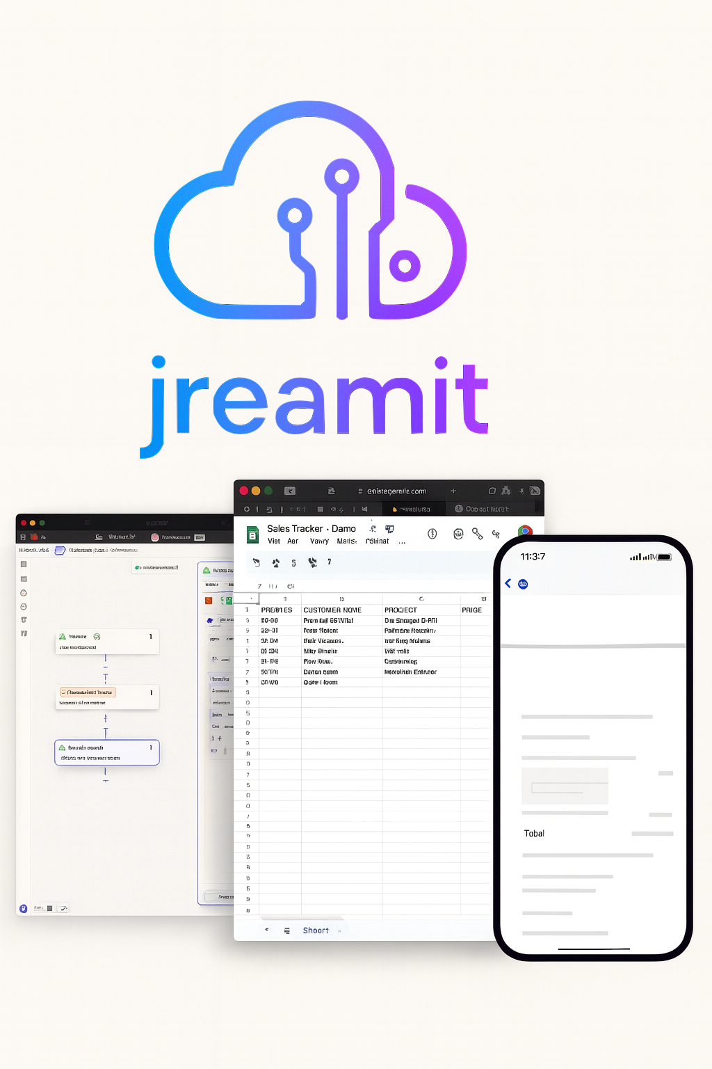 Automation demo screenshot